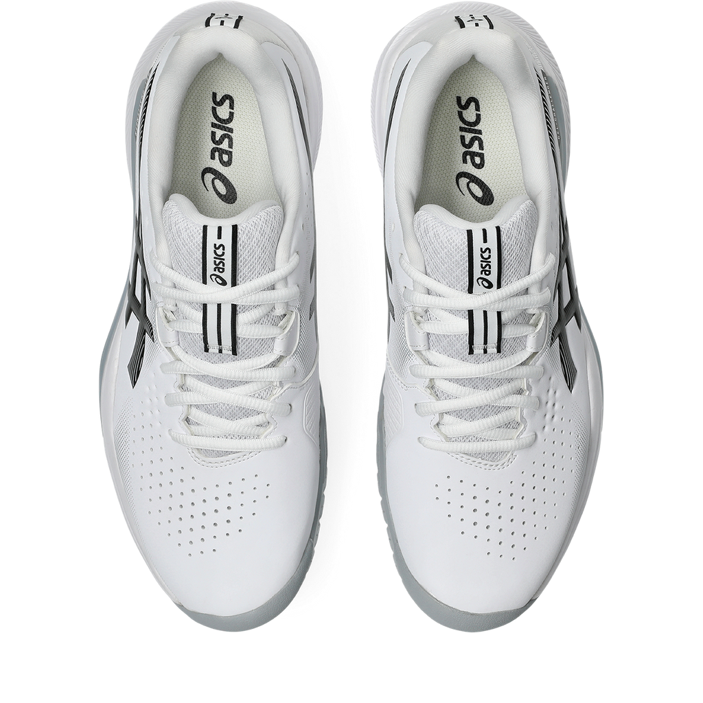 Asics Men's Gel Challenger 15 Tennis Shoes White Gunmetal