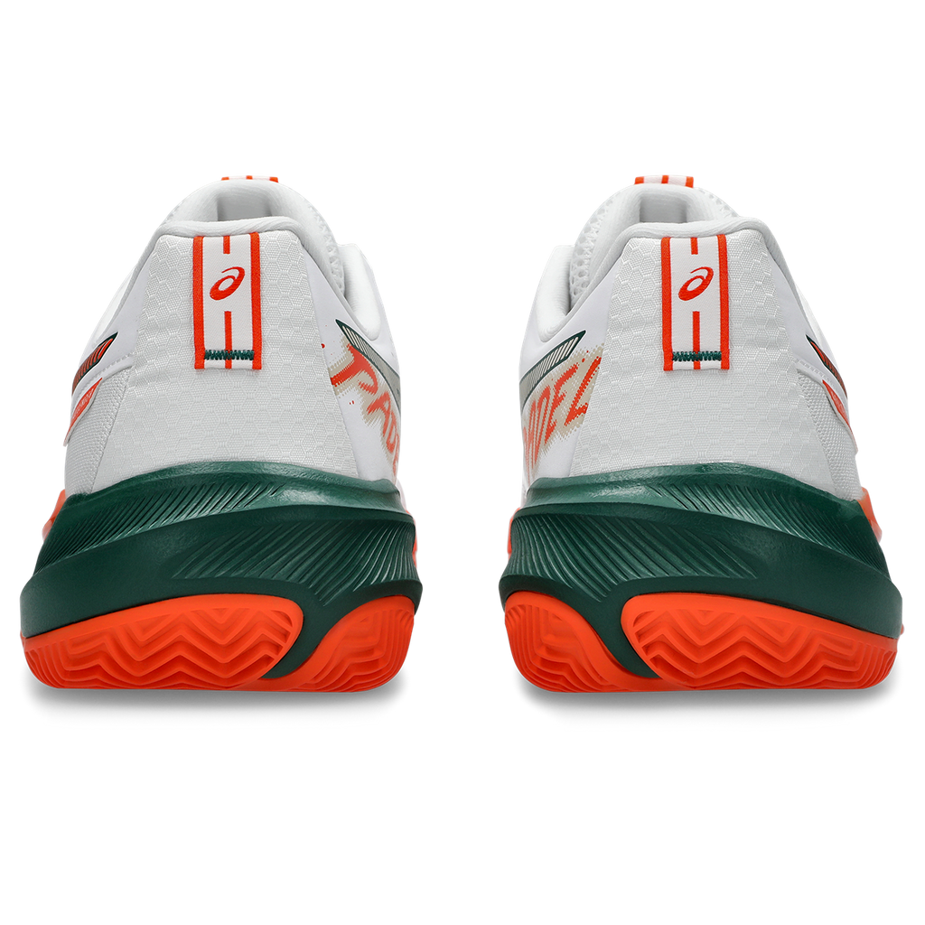 Asics Men's Gel Challenger 15 Padel Shoes White Energy Orange