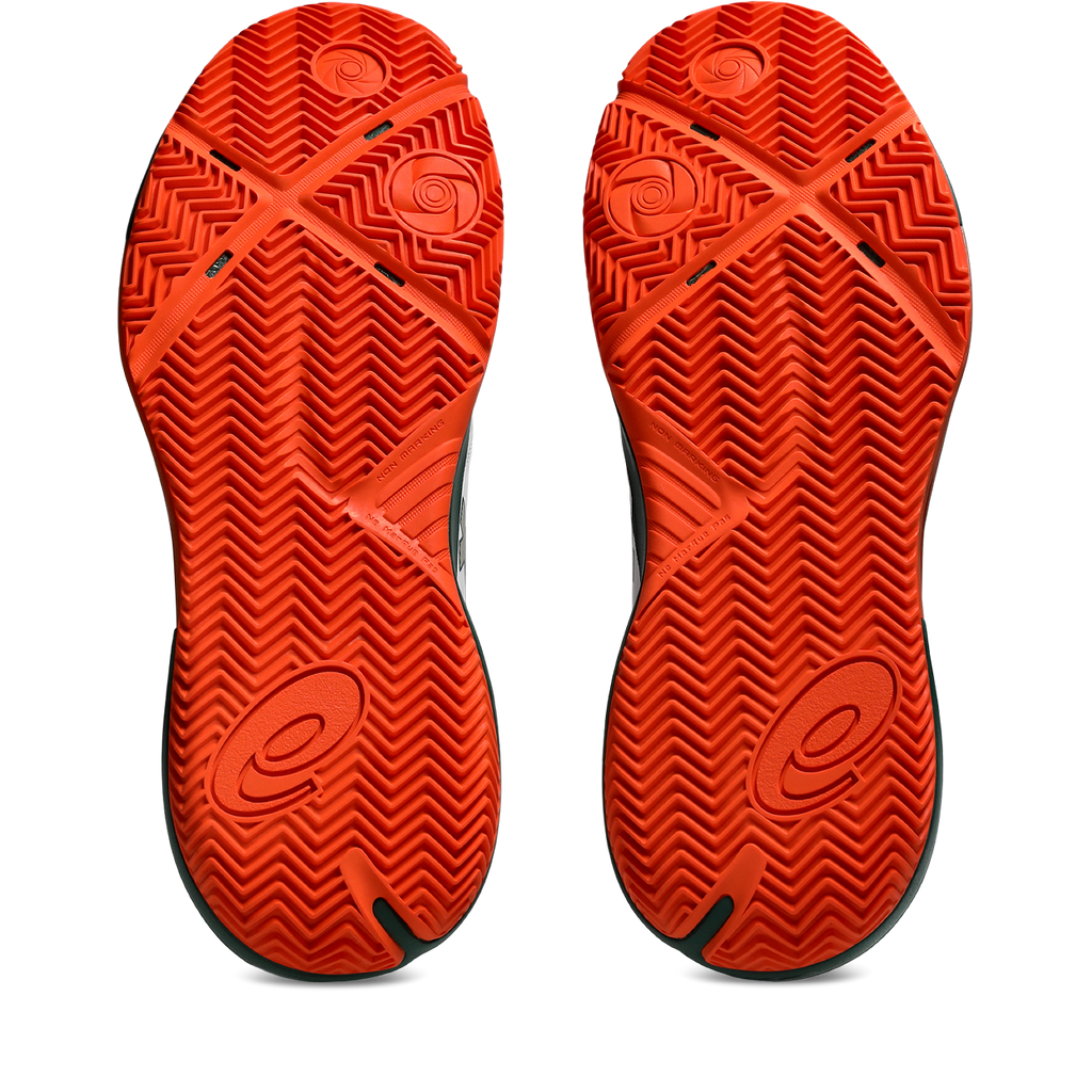Asics Men's Gel Challenger 15 Padel Shoes White Energy Orange