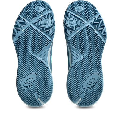 Asics Men's Gel Challenger 15 Padel Shoes Saba Blue Vital Green