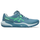 Asics Men's Gel Challenger 15 Padel Shoes Saba Blue Vital Green