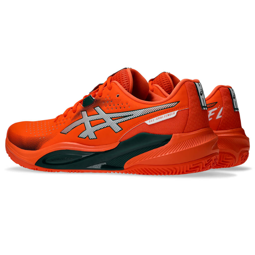 Asics Men's Gel Challenger 15 Padel Shoes Energy Orange