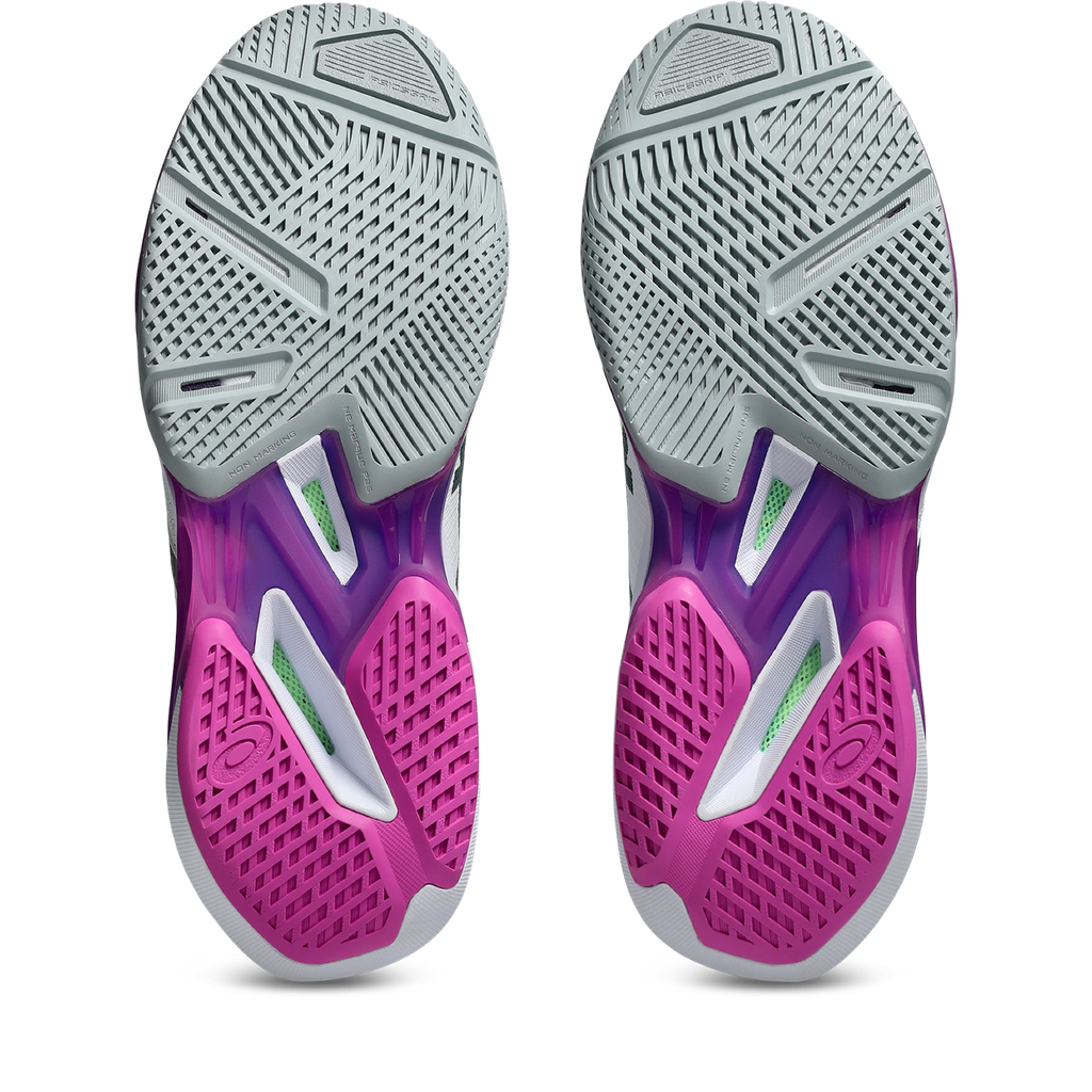 Asics Men's Solution Speed FF 4 Tennis Shoes White Digital Sakura