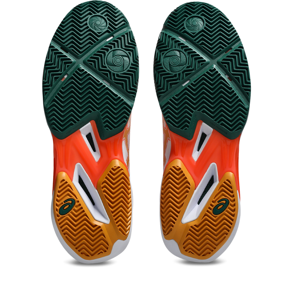 Asics Men's Sonicsmash FF Padel Shoes White Energy Orange
