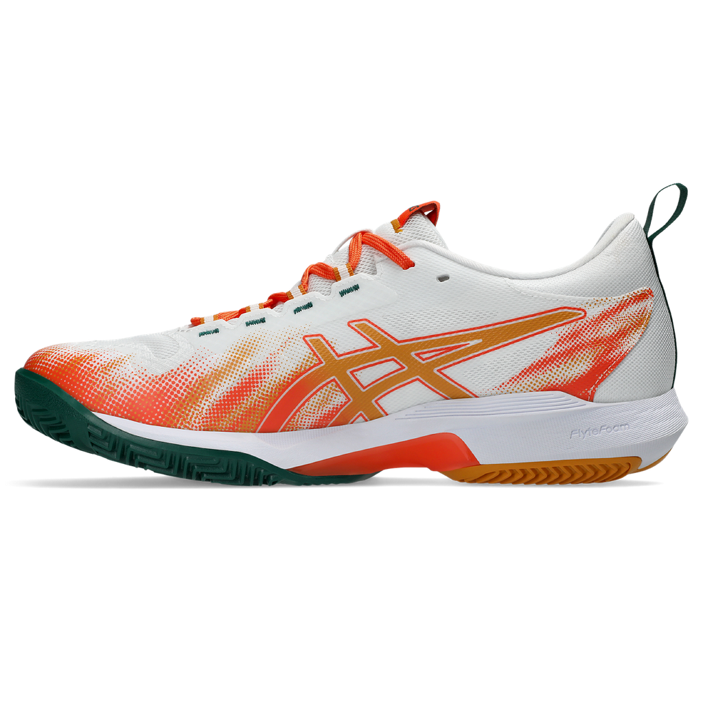 Asics Men's Sonicsmash FF Padel Shoes White Energy Orange