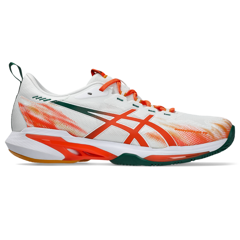 Asics Men's Sonicsmash FF Padel Shoes White Energy Orange