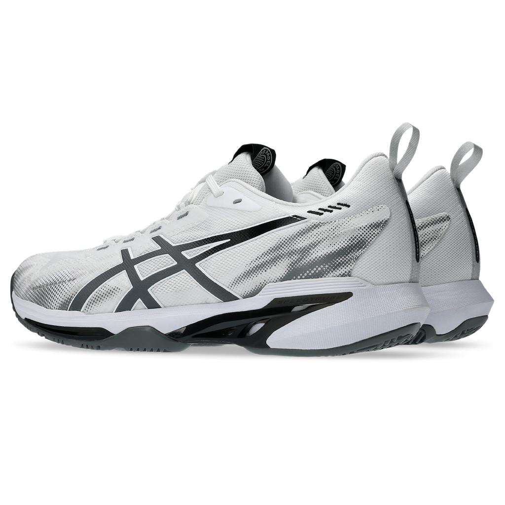 Asics Men's Sonicsmash FF Padel Shoes White Steel Grey
