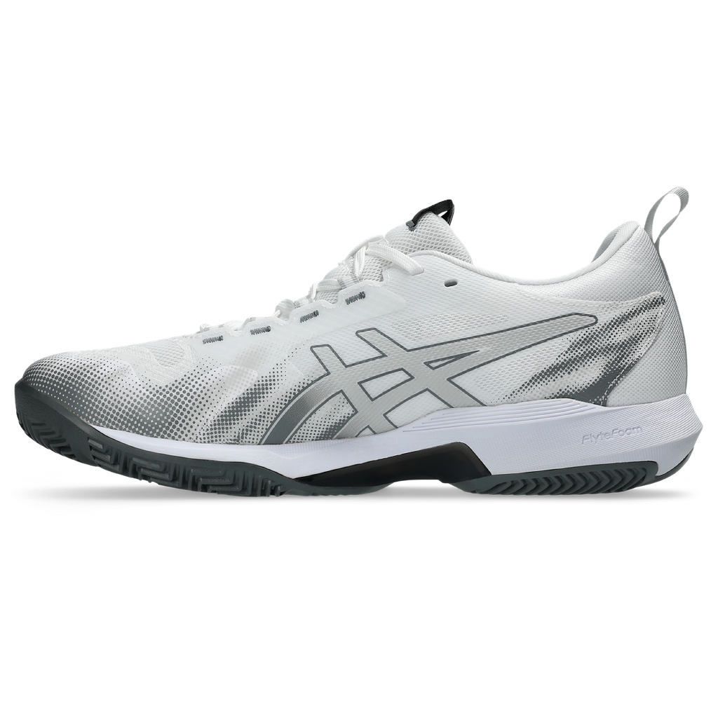 Asics Men's Sonicsmash FF Padel Shoes White Steel Grey
