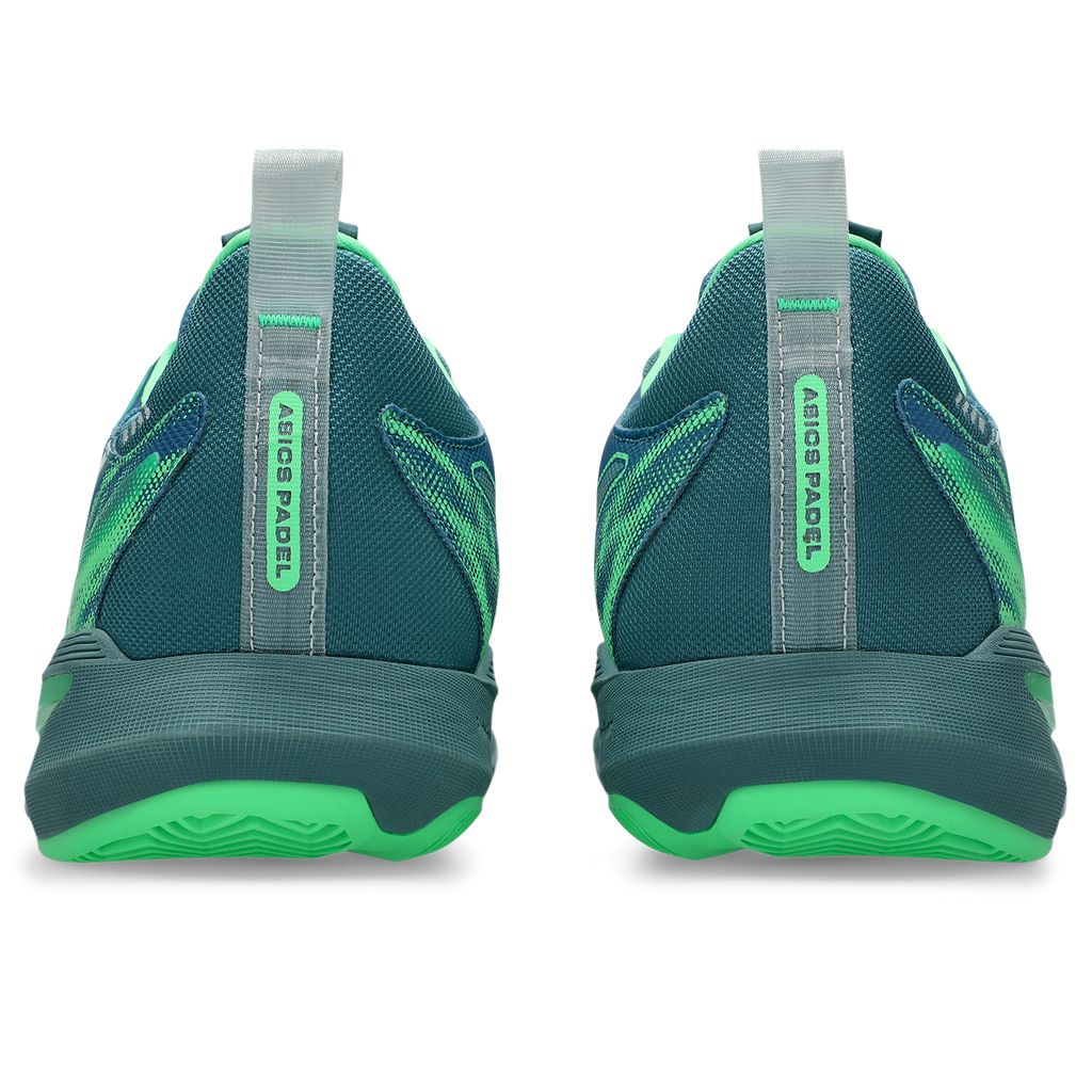 Asics Men's Sonicsmash FF Padel Shoes Saba Blue Vital Green