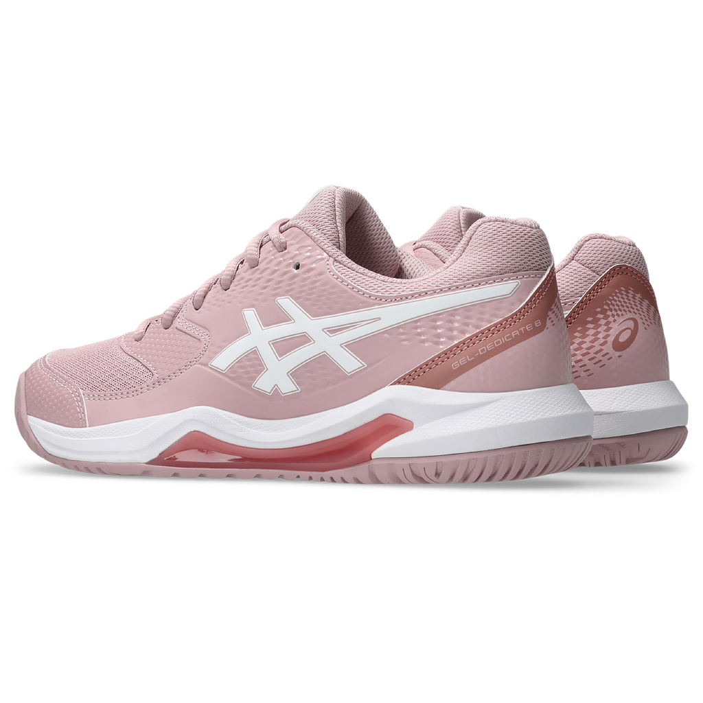 Asics Women's Gel Dedicate 8 Tennis Shoes Morganite White