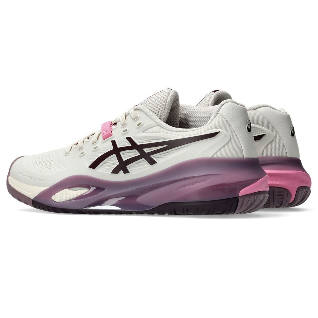 Asics Women's Gel Resolution X Tennis Shoes Soft Oat