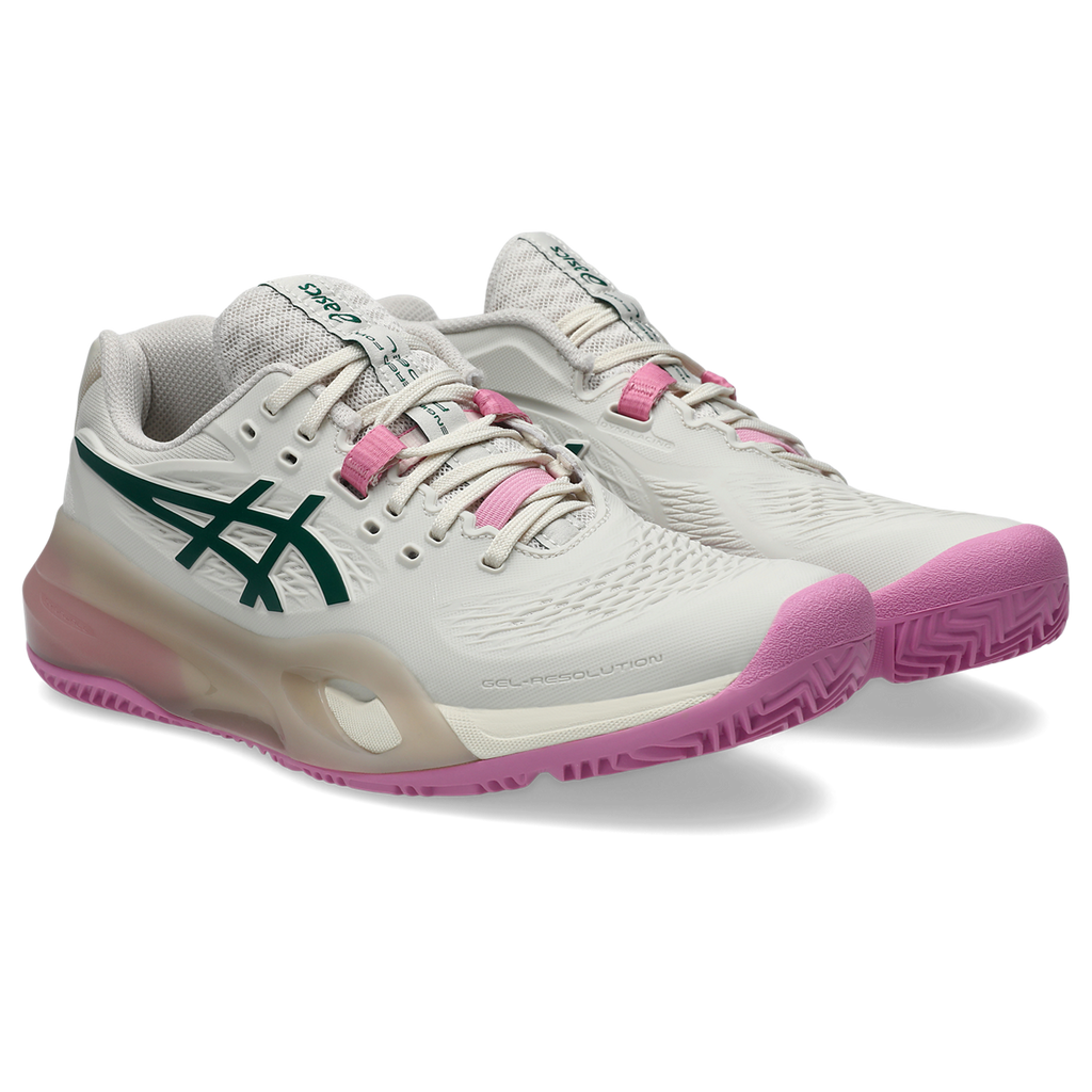 Asics Women's Gel Resolution X Padel Shoe Soft Oat