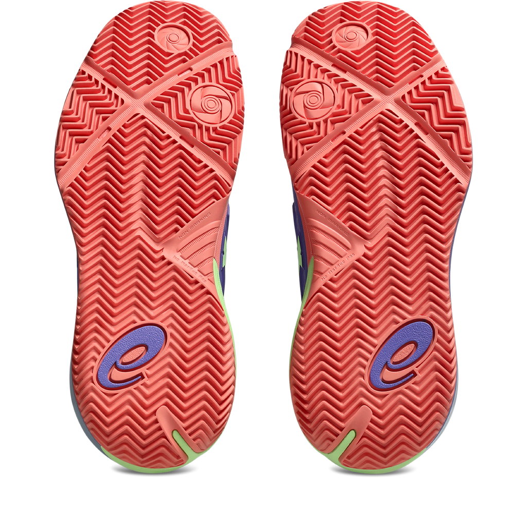 Asics Women's Gel Resolution X Padel Shoe Amethyst/Illuminate Green