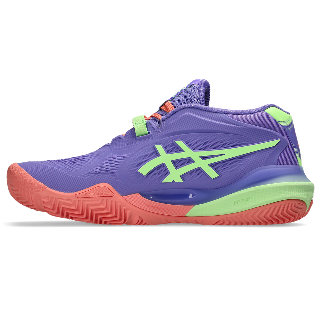 Asics Women's Gel Resolution X Padel Shoe Amethyst/Illuminate Green