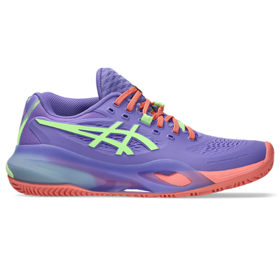 Asics Women's Gel Resolution X Padel Shoe Amethyst/Illuminate Green