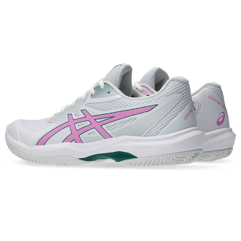 Asics Women's Game FF Padel Shoes White Bubblegum