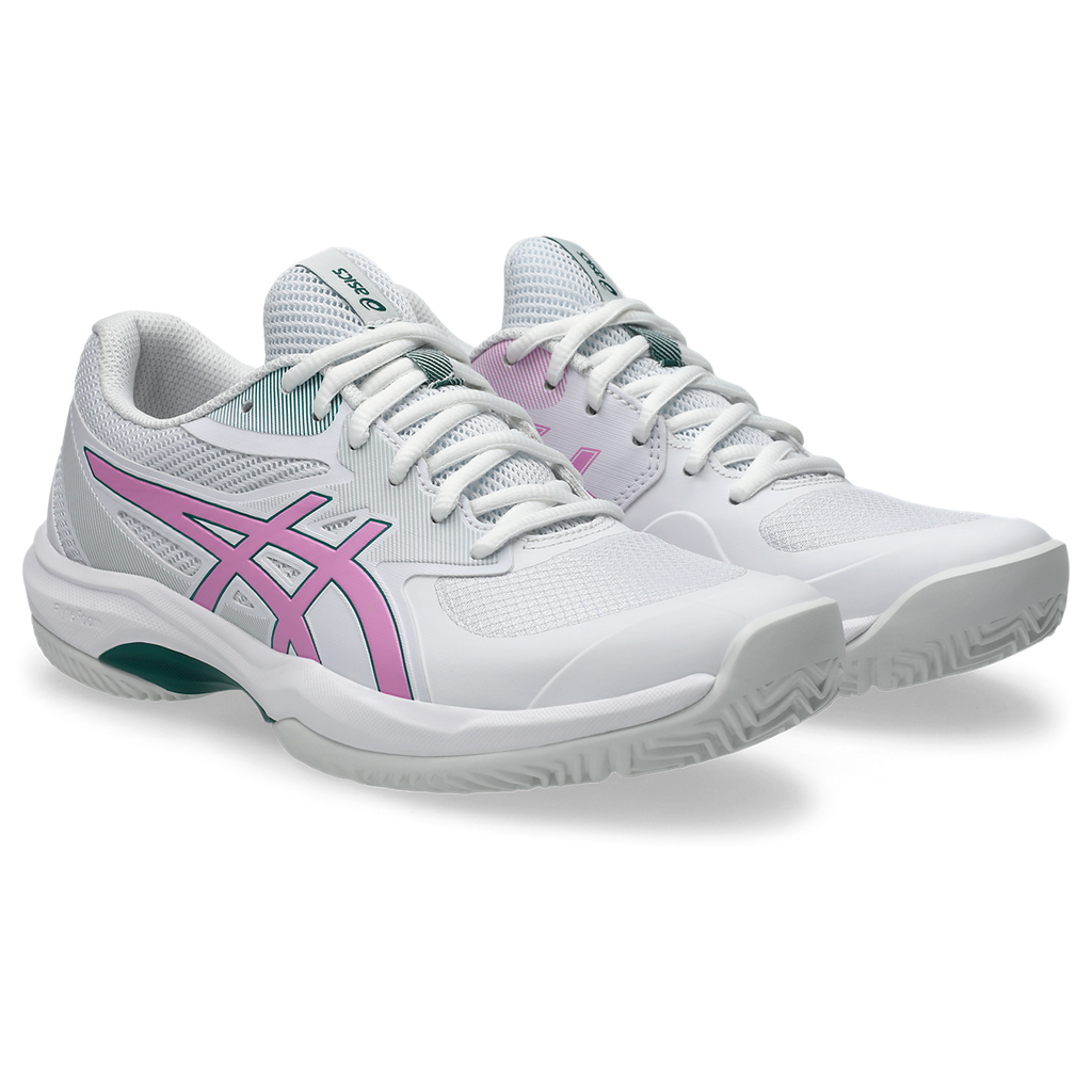 Asics Women's Game FF Padel Shoes White Bubblegum