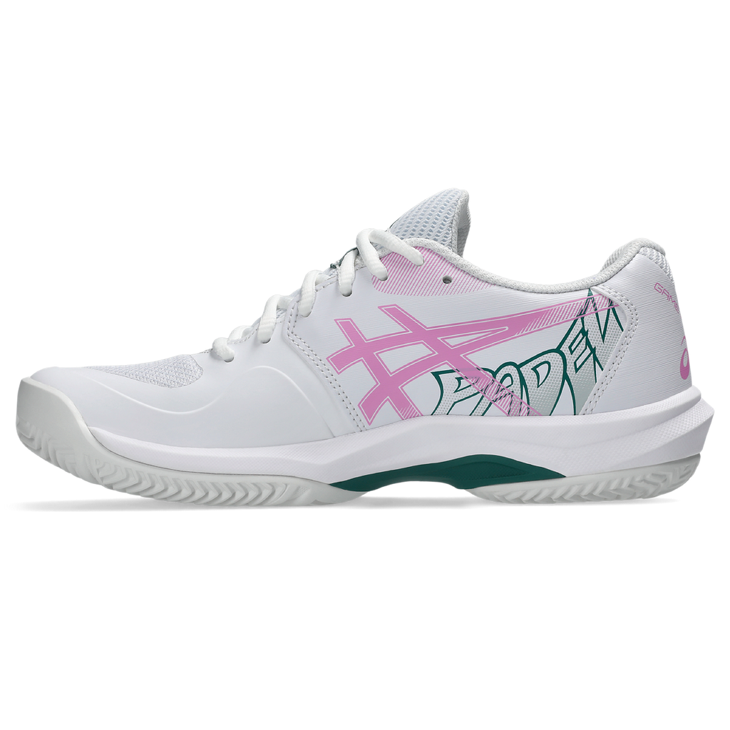 Asics Women's Game FF Padel Shoes White Bubblegum