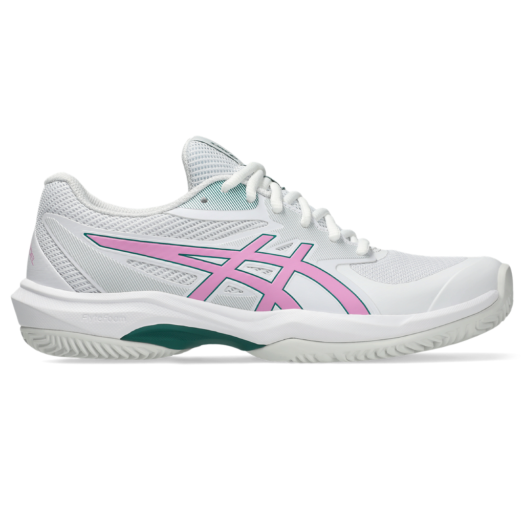 Asics Women's Game FF Padel Shoes White Bubblegum