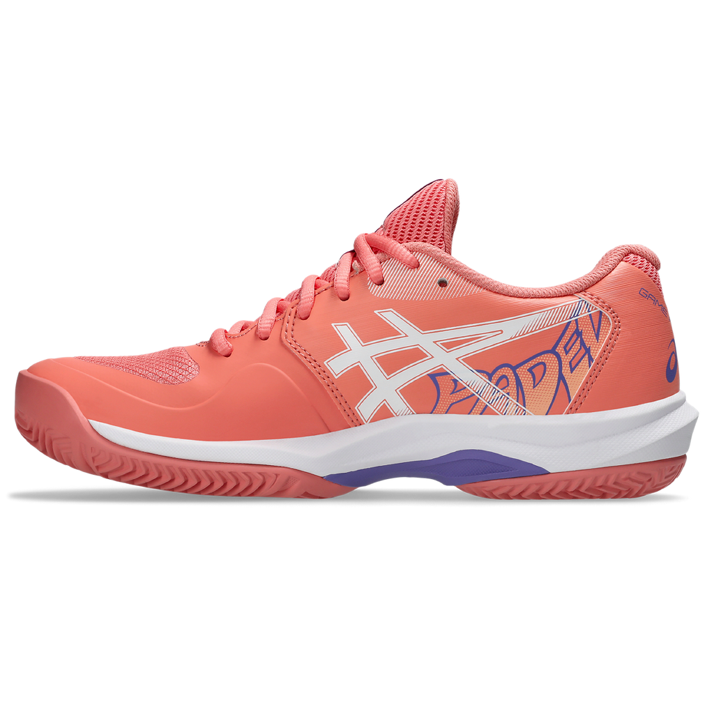 Asics Women's Game FF Padel Shoes Guava White
