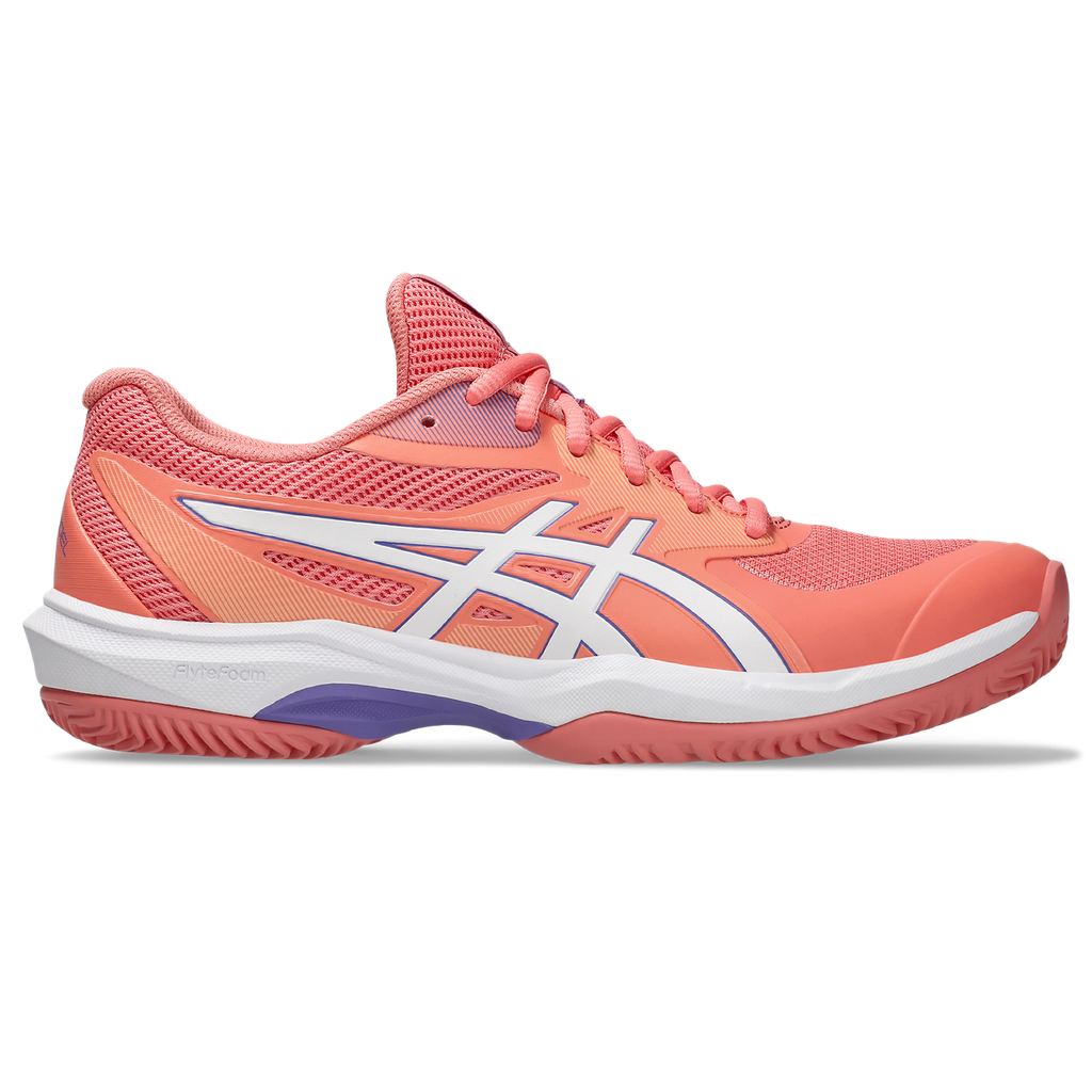 Asics Women's Game FF Padel Shoes Guava White