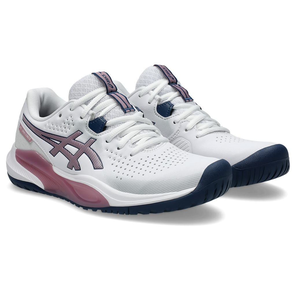 Asics Women's Gel Challenger 15 Tennis Shoes White Taro Purple