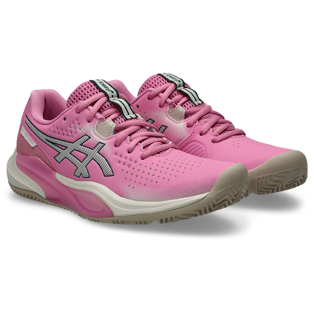 Asics Women's Gel Challenger 15 Padel Shoes Bubblegum Soft Oat