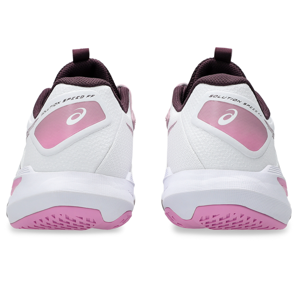 Asics Women's Solution Speed FF 4 Tennis Shoes White Dusty Mauve