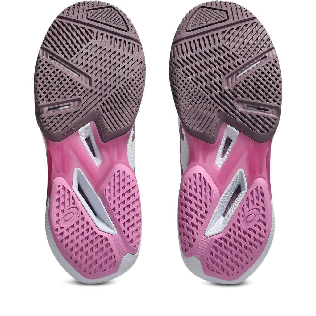 Asics Women's Solution Speed FF 4 Tennis Shoes White Dusty Mauve