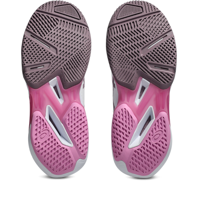 Asics Women's Solution Speed FF 4 Tennis Shoes White Dusty Mauve