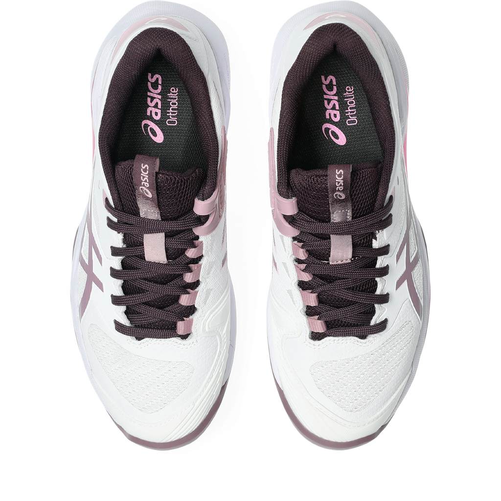 Asics Women's Solution Speed FF 4 Tennis Shoes White Dusty Mauve