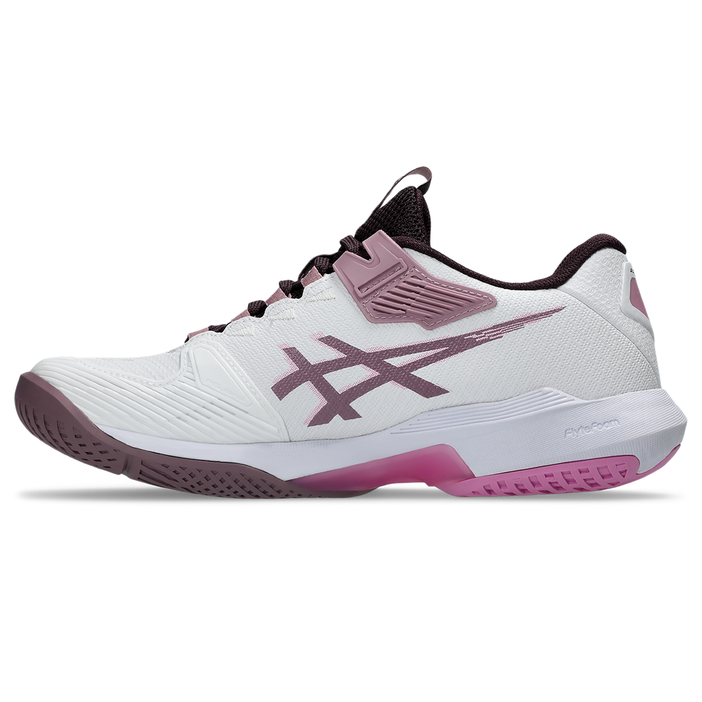 Asics Women's Solution Speed FF 4 Tennis Shoes White Dusty Mauve
