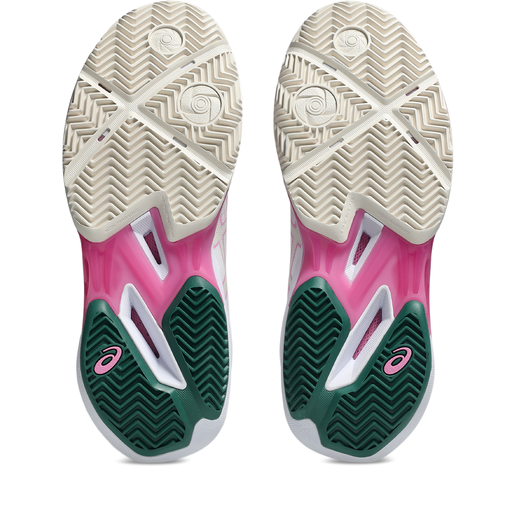 Asics Women's Sonicsmash FF Padel Shoes White Jewel Green