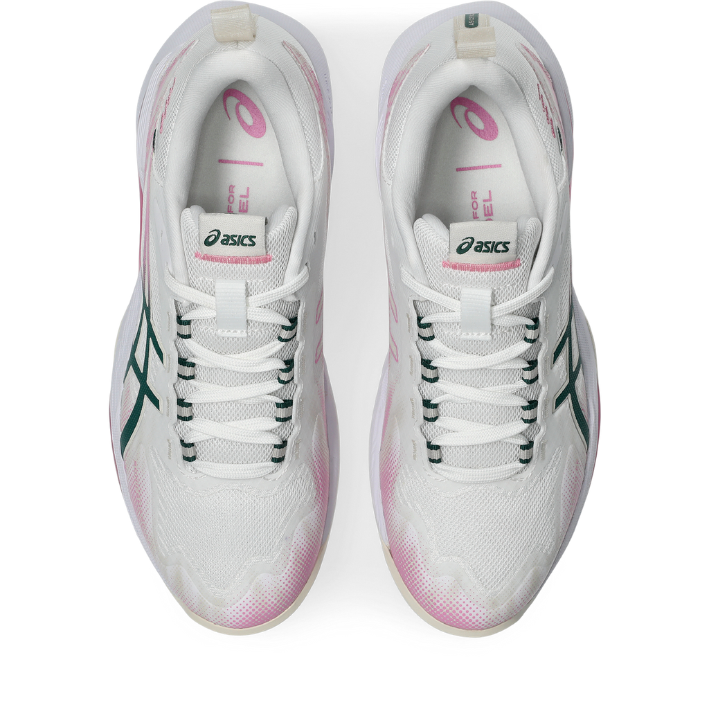 Asics Women's Sonicsmash FF Padel Shoes White Jewel Green