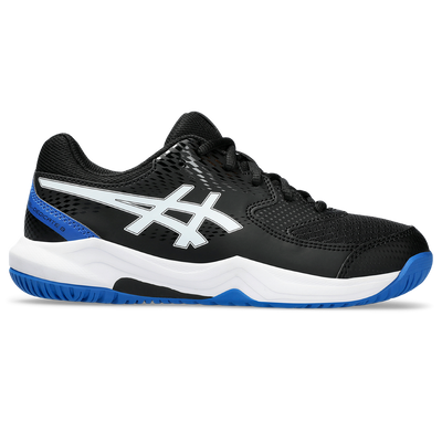 Asics Junior Gel Dedicate 8 Tennis Shoes Black Tuna Blue