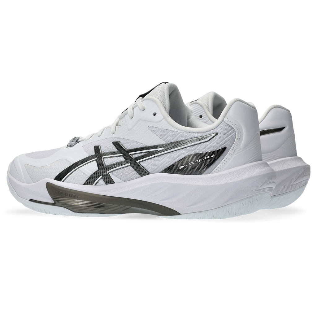 Asics Men's Sky Elite FF 4 Indoor Court Shoes White Black