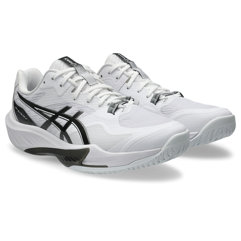 Asics Men's Sky Elite FF 4 Indoor Court Shoes White Black