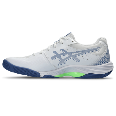 Asics Men's Blade FF Indoor Court Shoes White Denim Blue