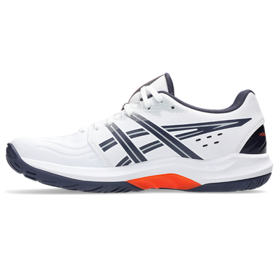 Asics Men's Powerbreak FF Indoor Court Shoes White Nova Orange