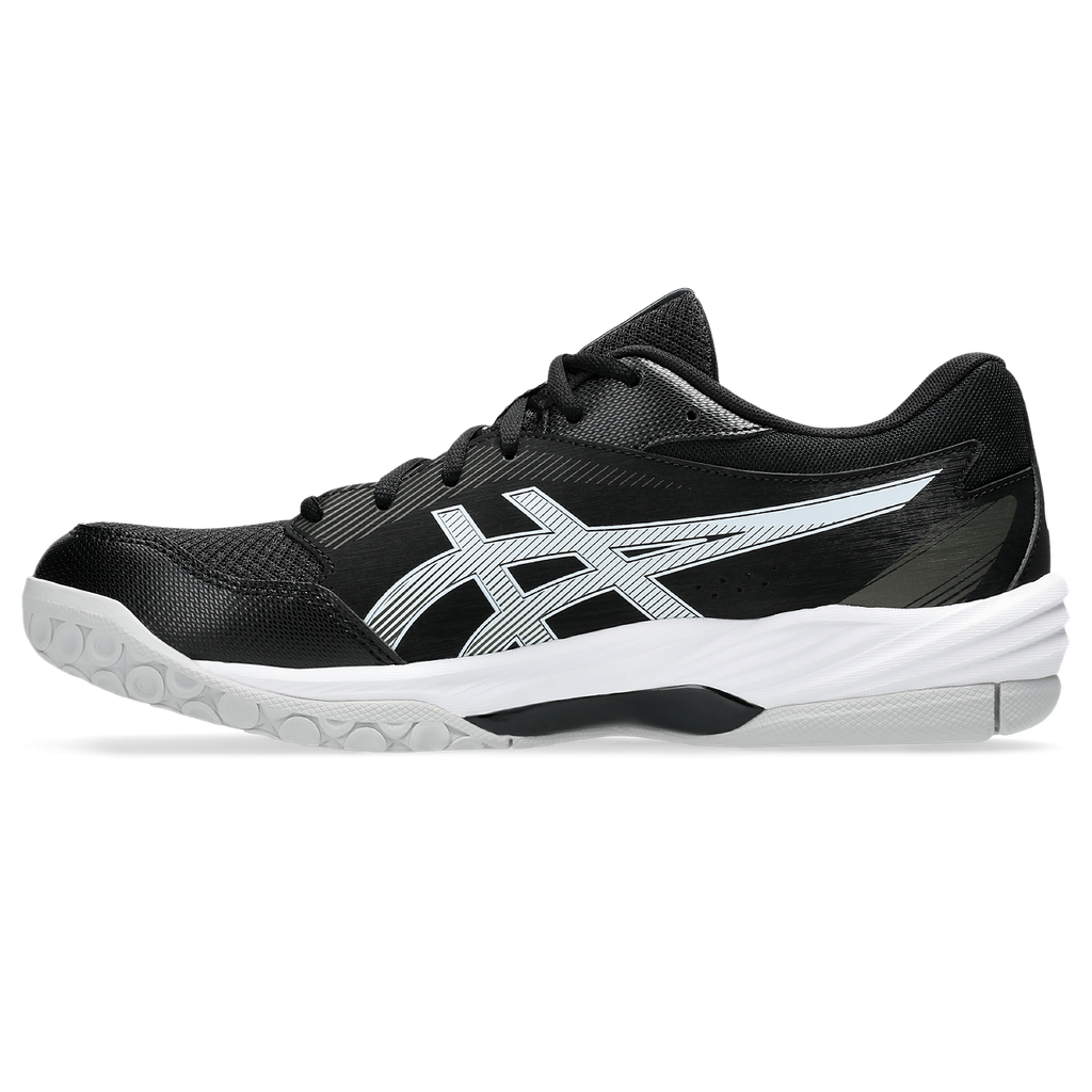 Asics Men's Gel Task 4 Indoor Court Shoes Black White