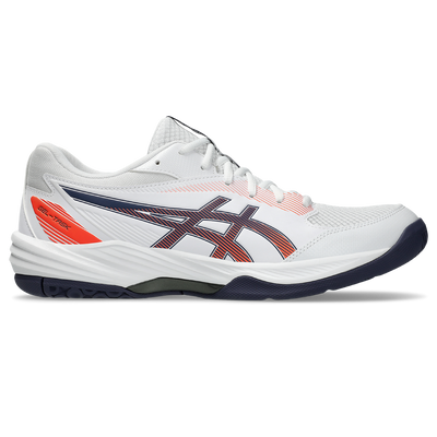 Asics Men's Gel Task 4 Indoor Court Shoes SS25 White Indigo Fog