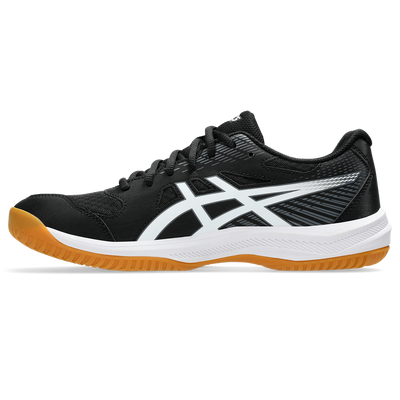 Asics Men's Upcourt 6 Indoor Court Shoes Black White SS25