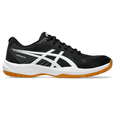 Asics Men's Upcourt 6 Indoor Court Shoes Black White SS25