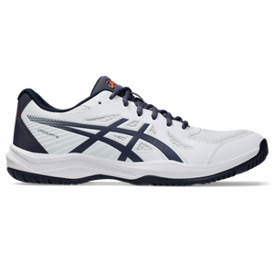 Asics Men's Upcourt 6 Indoor Court Shoes White Indigo Fog SS25