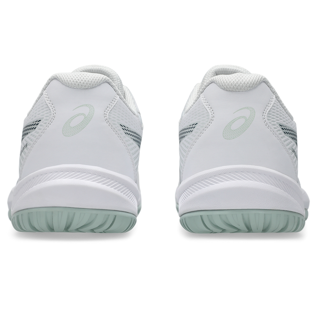 Asics Men's Upcourt 6 Indoor Court Shoes White Tranquil Teal AW25