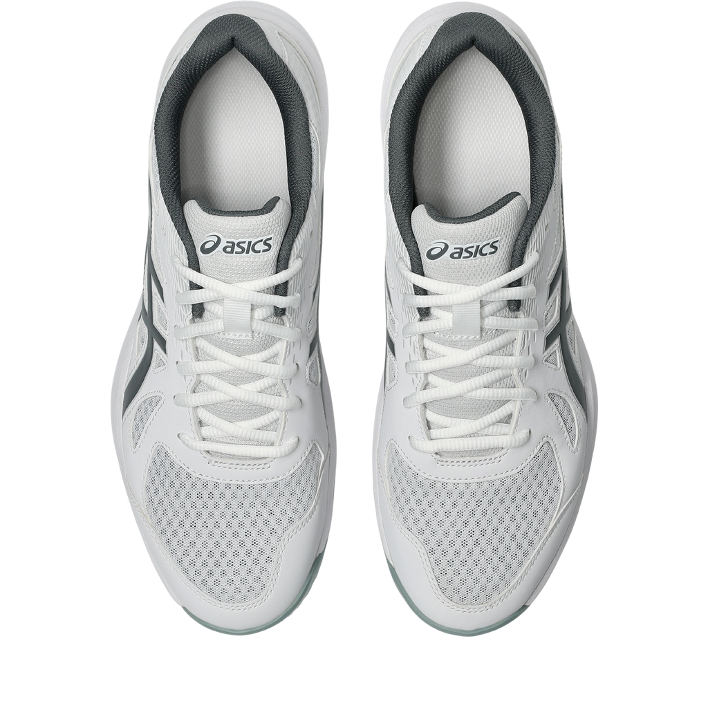 Asics Men's Upcourt 6 Indoor Court Shoes White Steel Grey