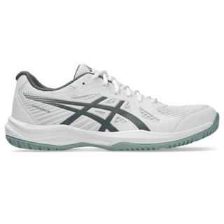 Asics Men's Upcourt 6 Indoor Court Shoes White Steel Grey