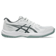Asics Men's Upcourt 6 Indoor Court Shoes White Steel Grey