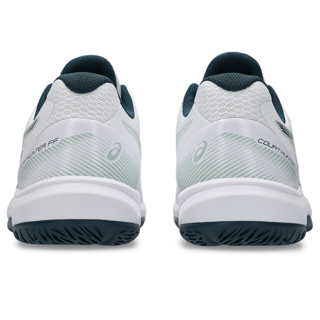 Asics Men's Court Hunter FF Indoor Court Shoes AW25 White Lichen Rock