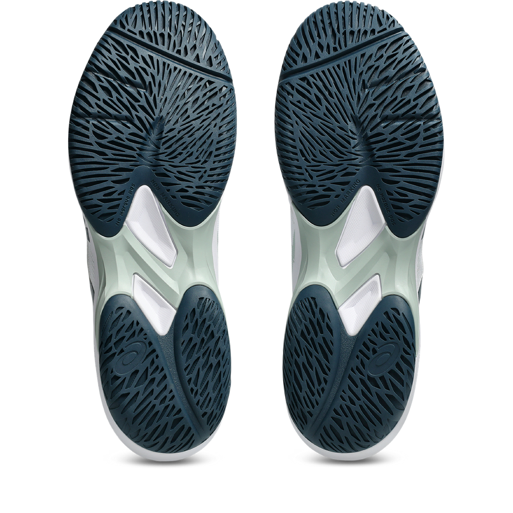 Asics Men's Court Hunter FF Indoor Court Shoes AW25 White Lichen Rock